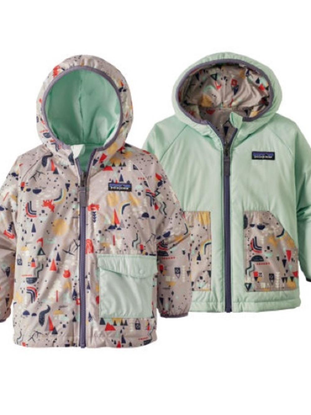 Patagonia Toddler Reversible Puff-Ball Jacket